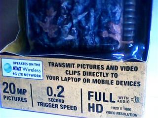 BROWNING DEFENDER WIRELESS TRAIL CAMERA 20MP 4G LTE AT&T